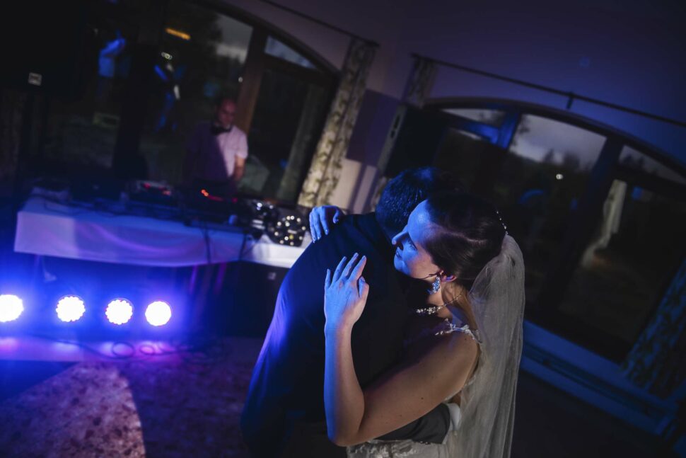 První tanec nevěsty a ženicha, svatební fotograf Vysočina
