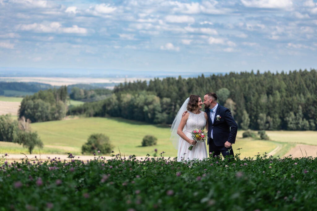 Venkovní svatba na Vysočině, svatební fotograf Patrik Schöber