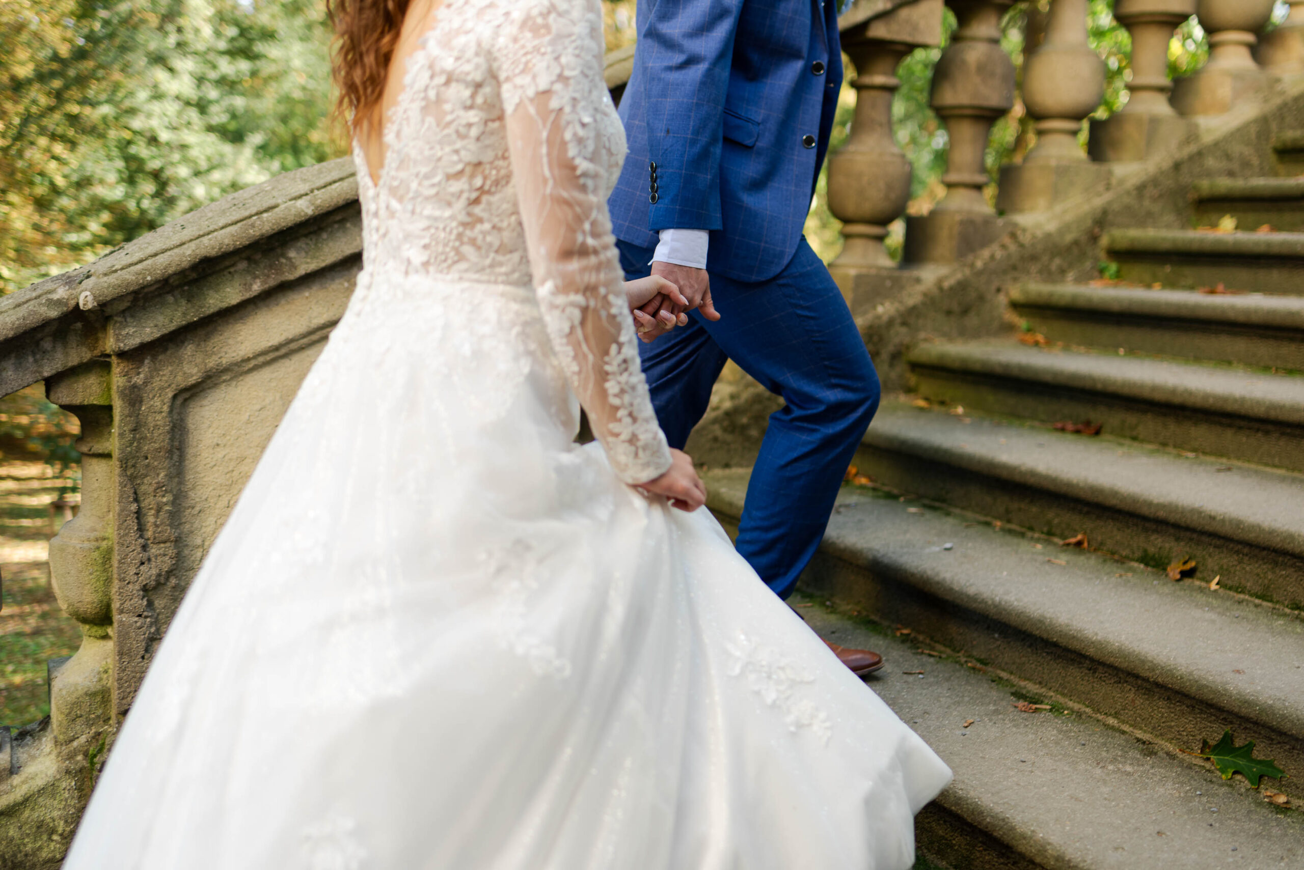 Svatební fotograf | párové fotky novomanželů, Podzámecká zahrada, Kroměříž