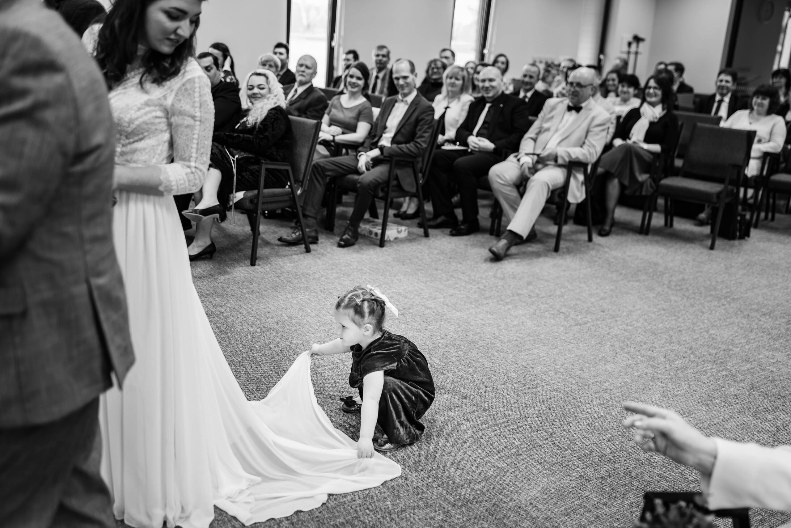 Svatební obřad, momentka | Svatební fotograf Brno